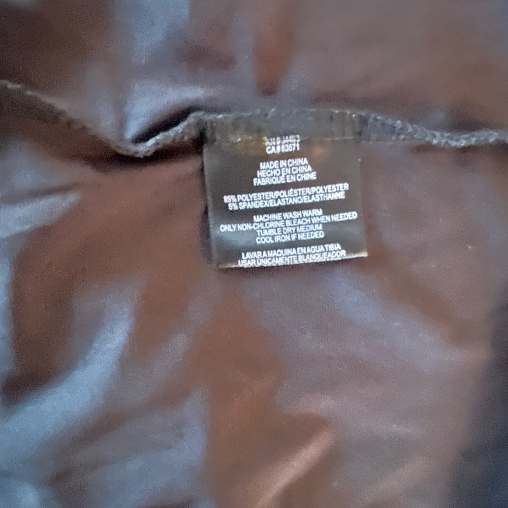 NWT BCBG black mid length spaghetti strap dress - Picture 10 of 10